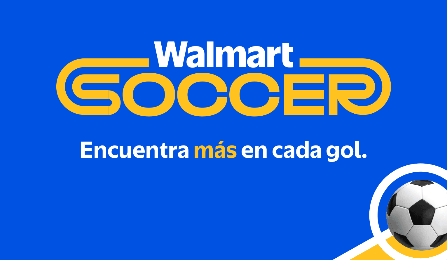 Encuentra más en cada gol en Walmart